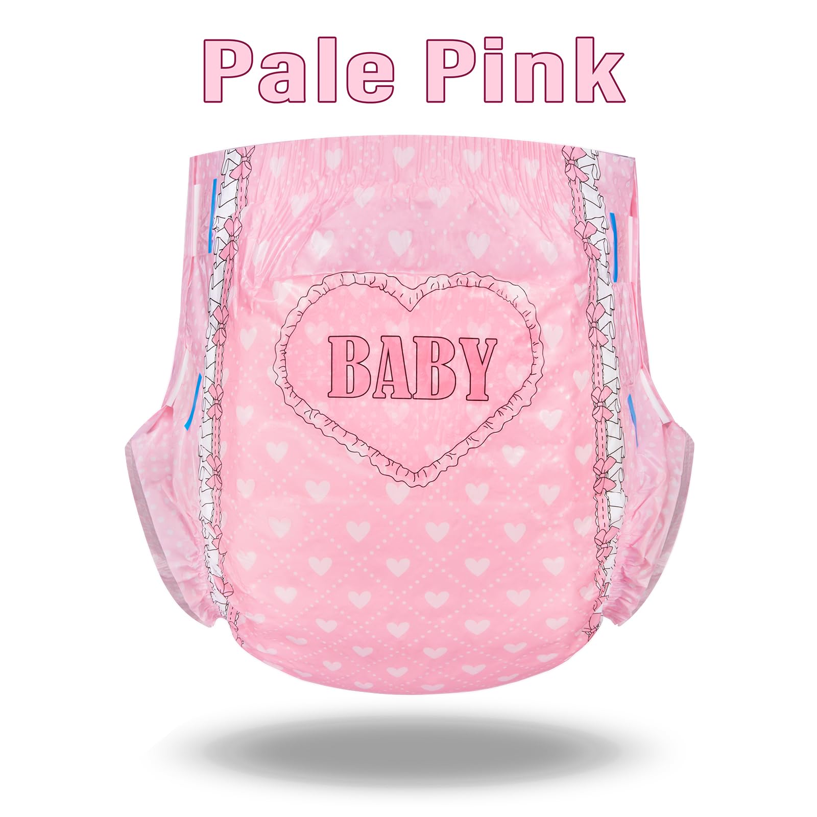 LittleForBig Adult Printed Diaper 10 Pieces - Blushing Baby